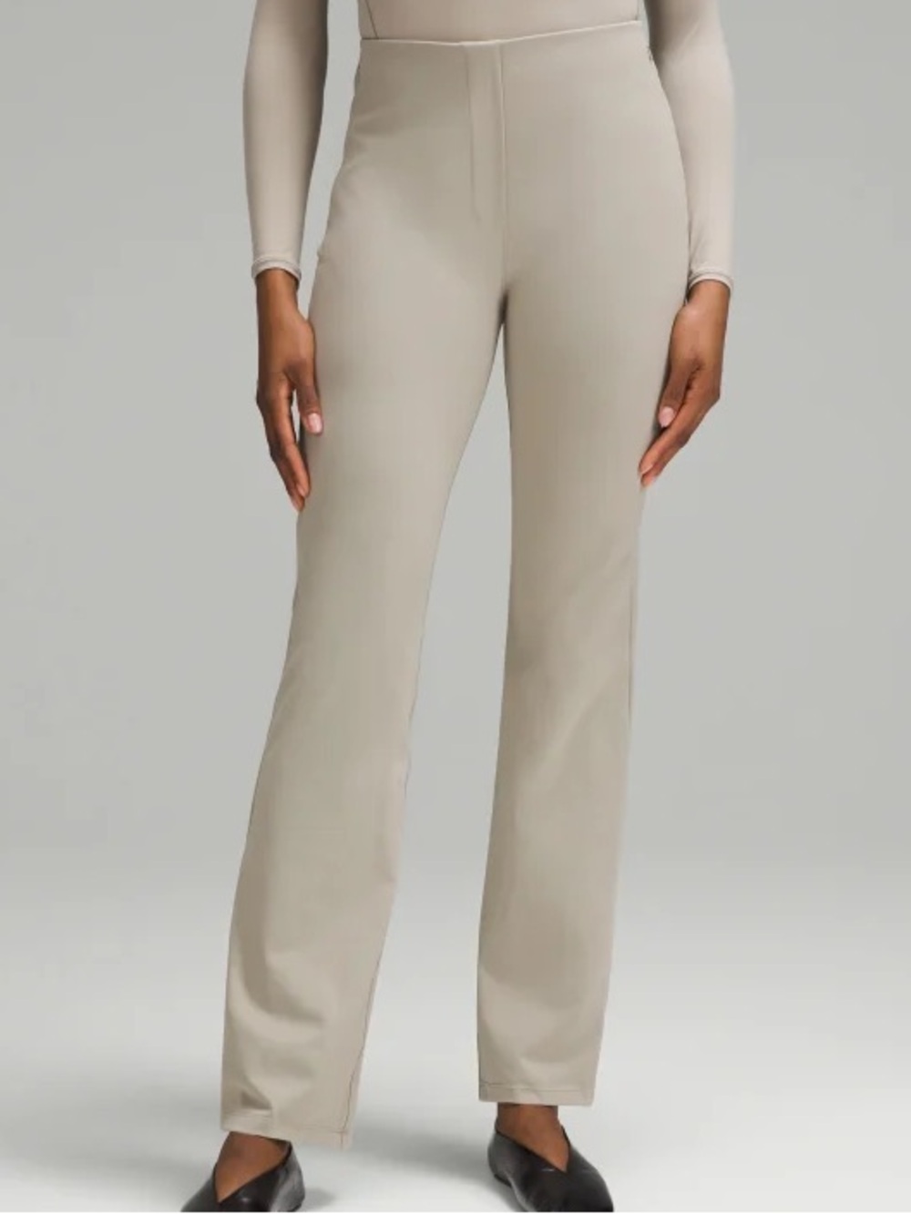 Lululemon Smooth Fit Pull-On High-Rise Pant in Riverstone